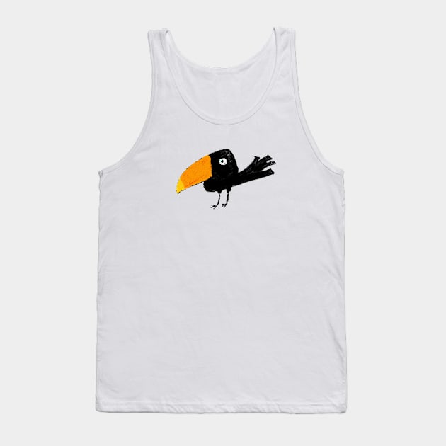 Mister Crow Tank Top by allgarrinchatoonz